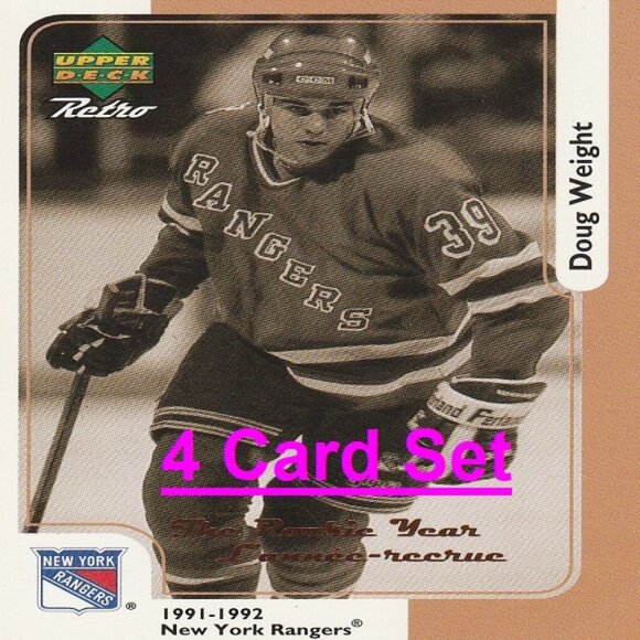 Doug Weight NYR Hockey Card Collection - Picture 1 of 5